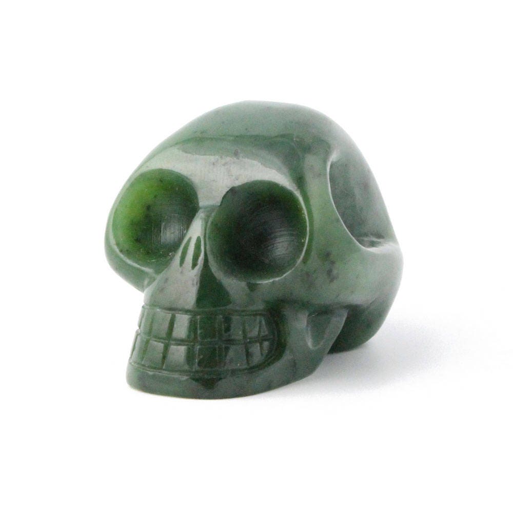 Canadian Nephrite Jade Skull | Etsy