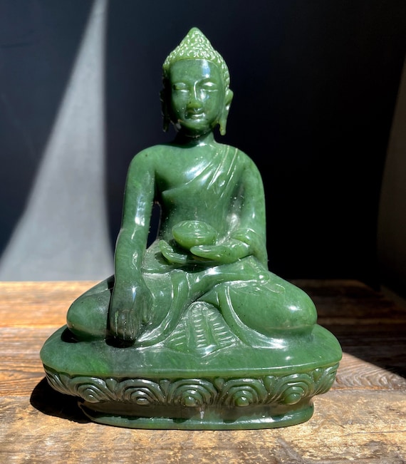 Jade Buddha 5 Canadian Nephrite Jade | Etsy