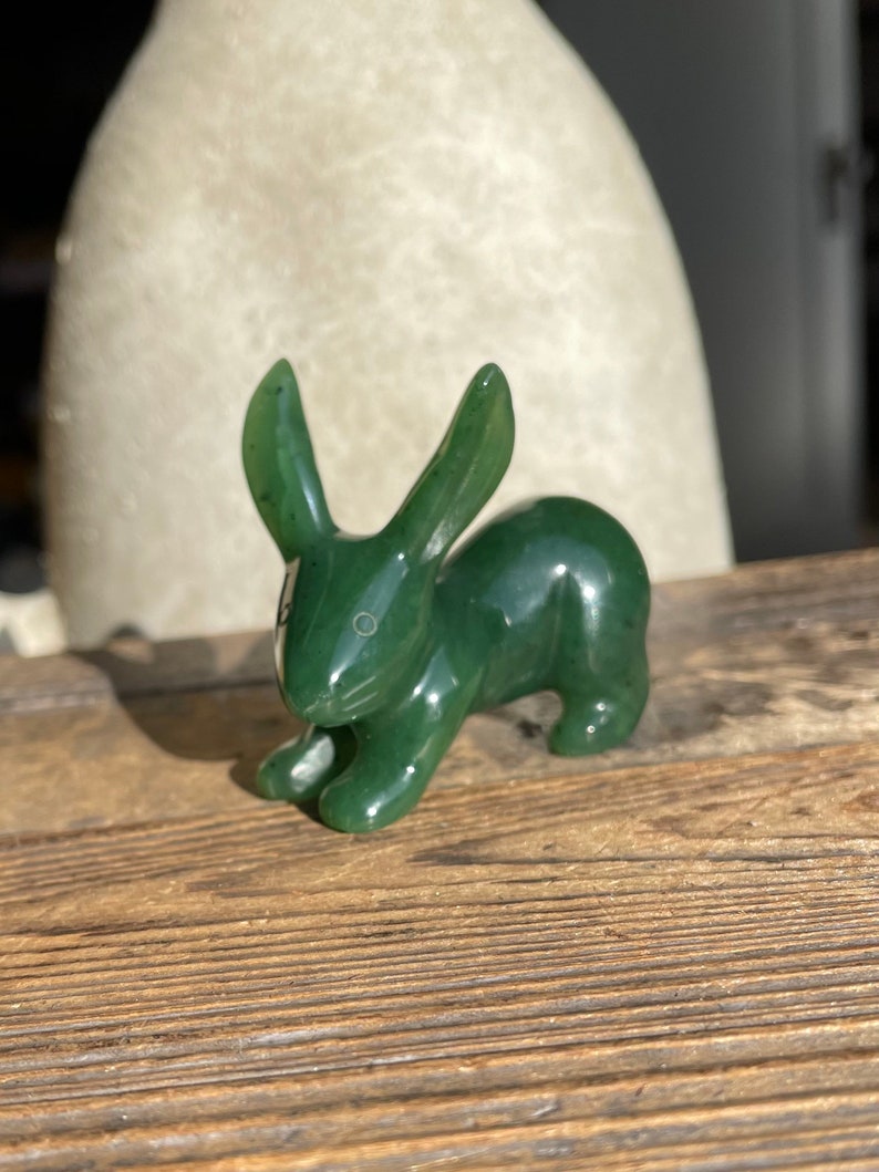Canadian Nephrite Jade Jack Rabbit - Etsy