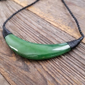 Canadian Nephrite Jade Necklace, 2045