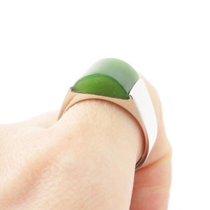 Canadian Nephrite Jade Ring, R0364 image 5