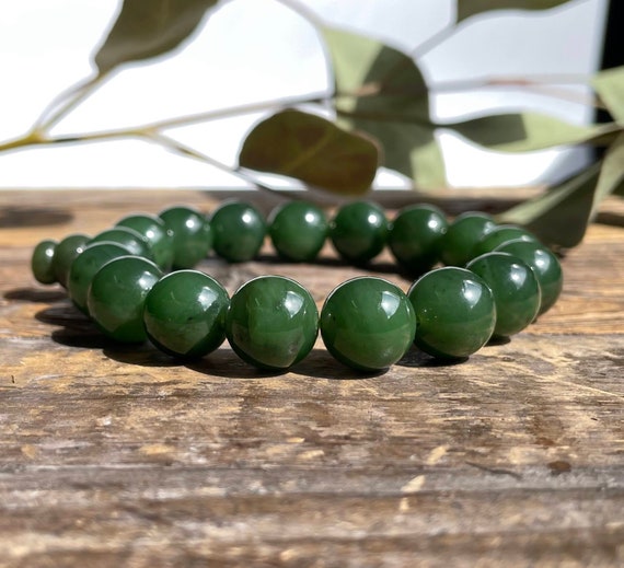 Real jade bead bracelet discount