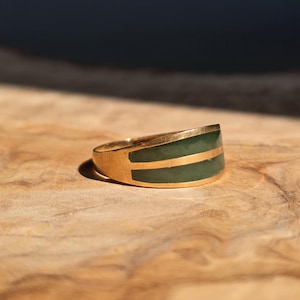 Vintage Canadian Nephrite Jade Ring - Limited Quantities