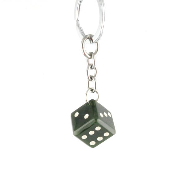 dice keychain
