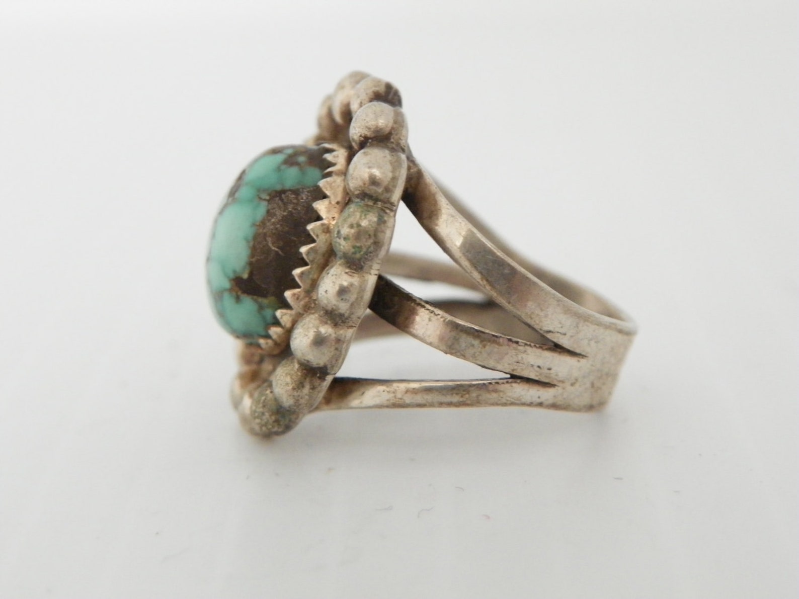 Ladies Turquoise Ring Etsy