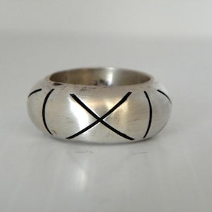 Taxco Sterling Silver Band Unisex