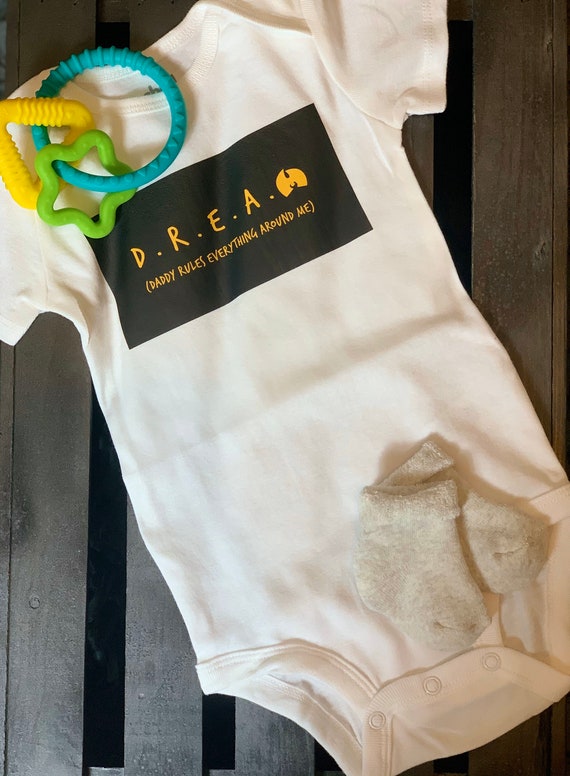 Wu tang online clan baby onesie