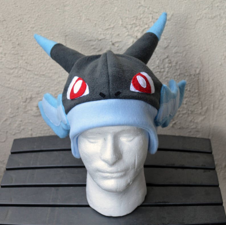 Mega Charizard X Pokemon Fleece Hat with Earflaps