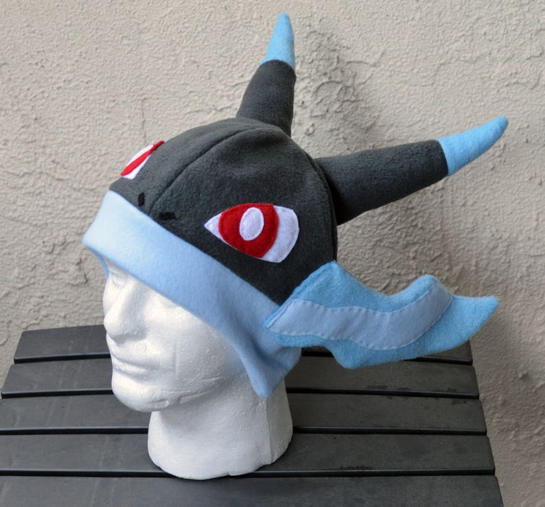 Mega Charizard X Pokemon Fleece Hat with Earflaps