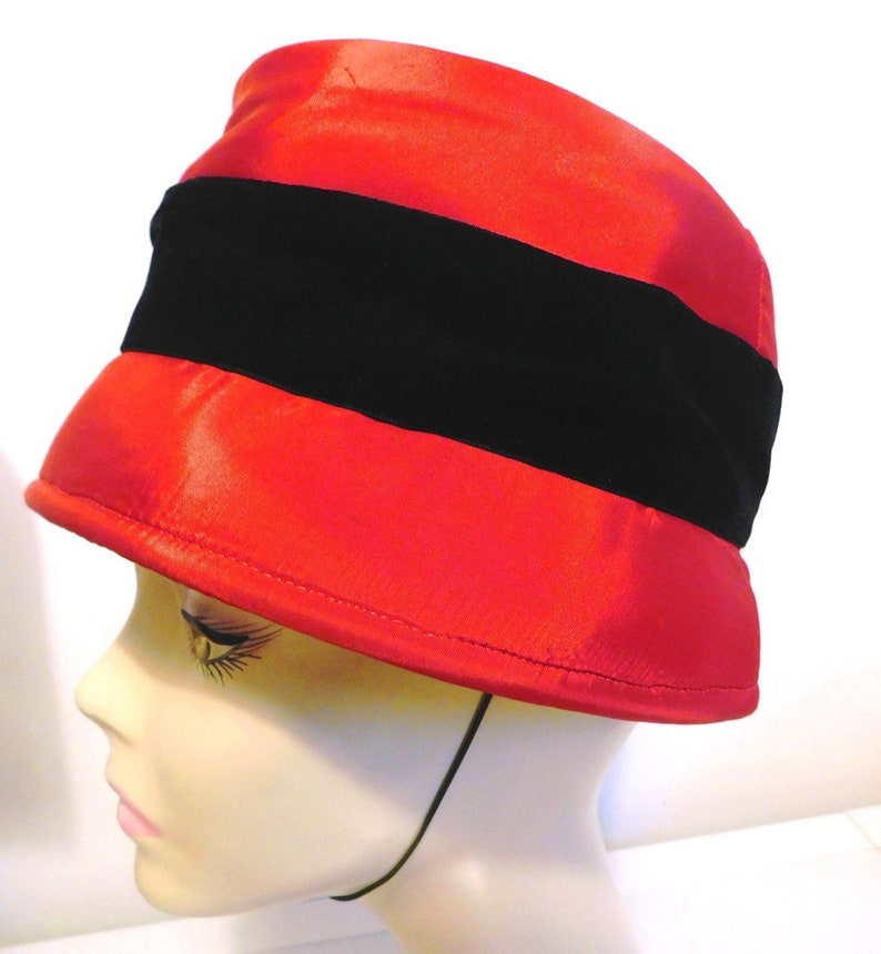 satin bucket hat