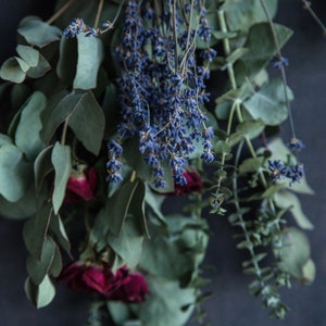Natural Shower Eucalyptus Bunch With Dried Lavender | Shower Bundle ...
