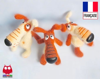 037FRM Amigurumi pattern crochet. Lucky the Dog. PDF file. By Borisenko Etsy