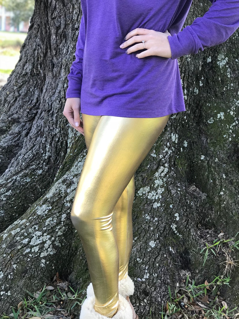 mardi gras leggings for women