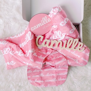 Baby Gift Basket Personalized with Name, Baby Girl Gift Box, New Baby Gift Set, Baby Keepsake Box, Baby Shower Gifts, Custom Baby Gift,