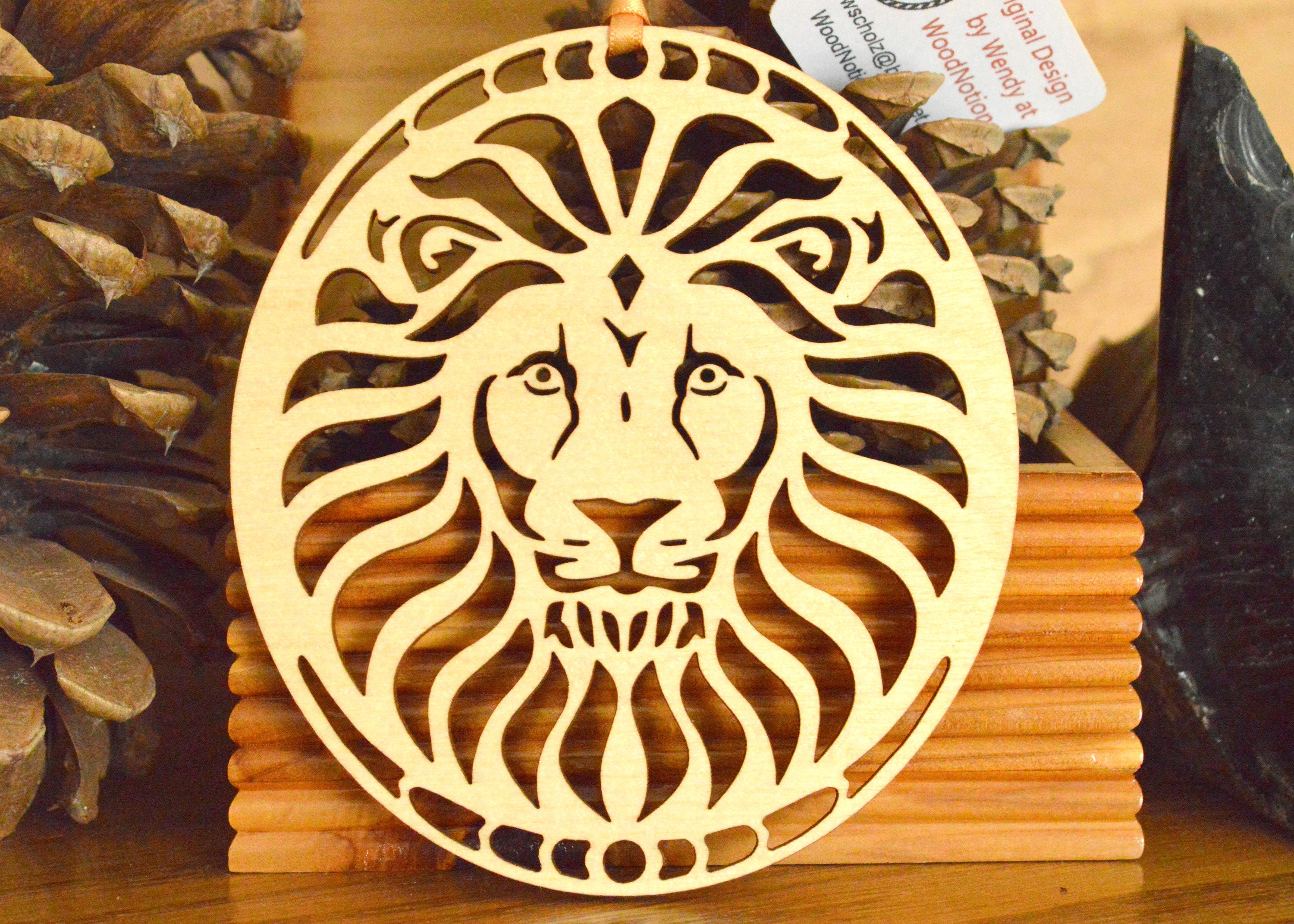 Wood Lion Emblem 