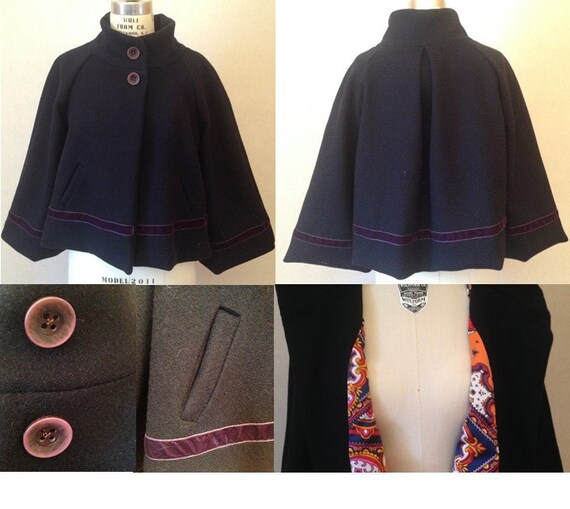 swing cape coat