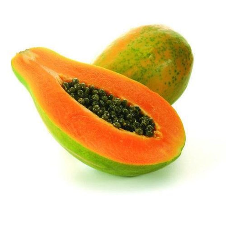 Seeds, Hawaiian Papaya Tropical Fruit Tree, Exotic Variety, Grow Indoor Outdoor image 2