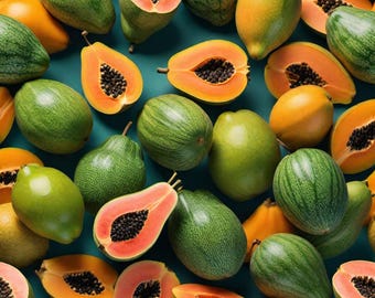 Hawaiian Exotic Papaya Fruit Seeds - 1 Pack