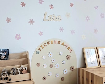 Magnetic chalkboard wall decal Magnetic wall decal playroom Montessori kids room Magnetic chalkboard for toddler gift