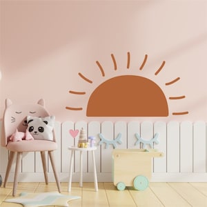 Wall sticker Boho Sun Children&#39;s room