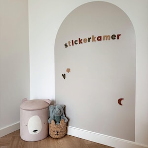 Magnetisk väggdekor med svarta tavlan - multifunktionell - Montessori - barnrum - present -