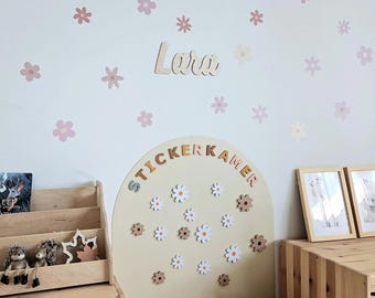 Magnetic chalkboard wall decal Magnetic wall decal playroom Montessori kids room Magnetic chalkboard for toddler gift