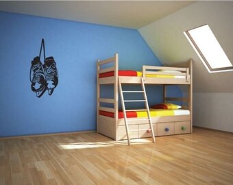 Ice Hockey Skates Hanging Huge Wall Decal © 2013 Laced Up Decals SKU:Ice Hockey Skates Hanging Wall Decal