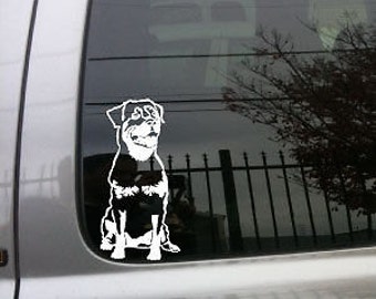 novland Rottweiler Dog Car Sticker Decal 5 x 4 novland Rottweiler Dog Car Sticker Decal 5 x 4