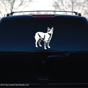 Australian Cattle Dog Vinyl Decal Big © 2013 Laced Up Decals SKU:Australian Cattle Dog Vinyl Decal Big
