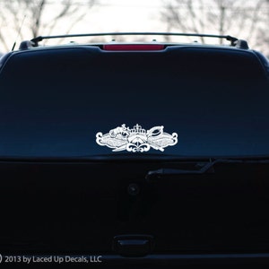 Navy SWCC Insignia Vinyl Decal Large © 2013 Laced Up Decals SKU:Navy SWCC Insignia Lg
