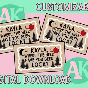 Twilight Inspired Banner Template | 60x35 Editable Canva Design | Custom Digital Party Decoration