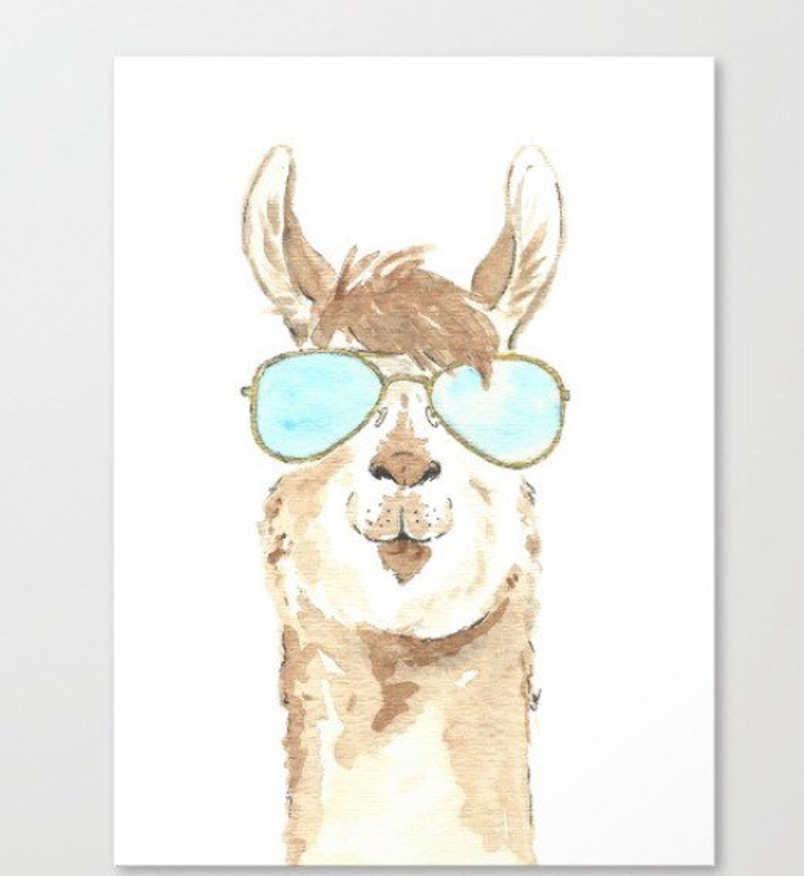 Sunglasses Llama Printable Digital Download Llama Print - Etsy Hong Kong