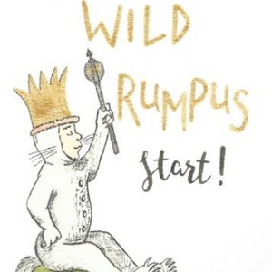 Let the Wild Rumpus Start Digital Print wild Things - Etsy