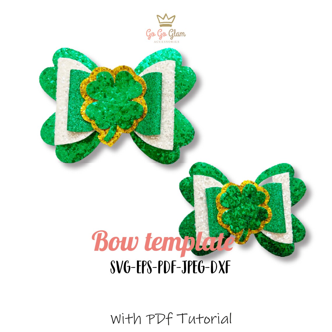 st patricks day bow