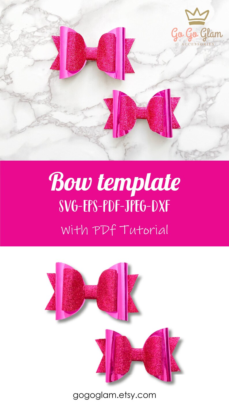 Girl Mini Bow Template Svg Template Cricut Bow Template Pdf Etsy Girl Mini Bow Template Svg Template Cricut Bow Template Pdf Etsy