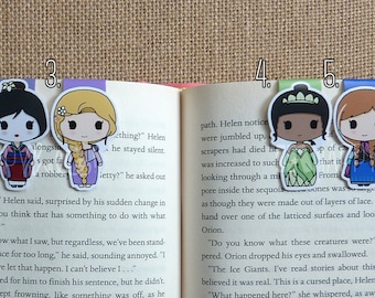Magnetic Bookmarks • Princesses 2