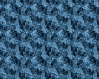 Tissu dos large croissant : support couette 100 % coton (108 x 108 po.)