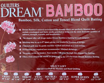 Quilters Dream Bamboo Batting