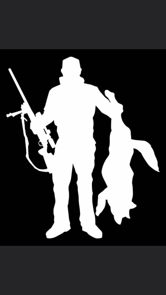 Coyote hunting decal | Etsy