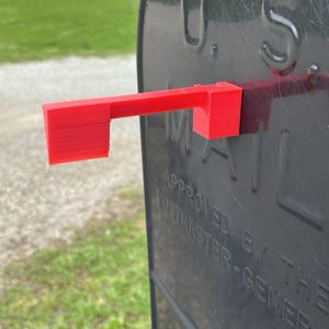 Front Mailbox Flag For Brick Surrounded Mailboxes Magnetic Wall Mounted Metal
