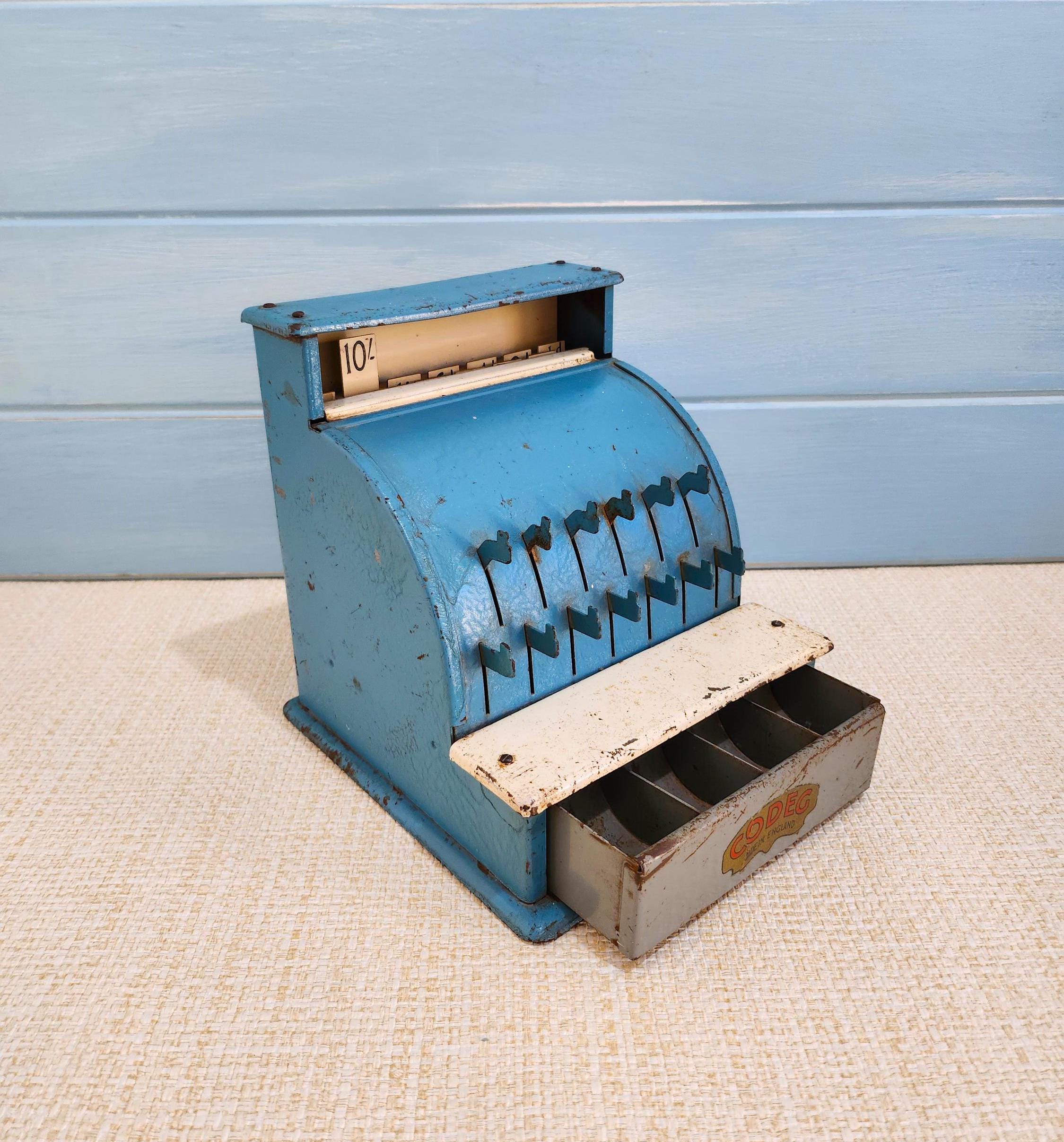 Vintage Codeg Toy Cash Register - Etsy