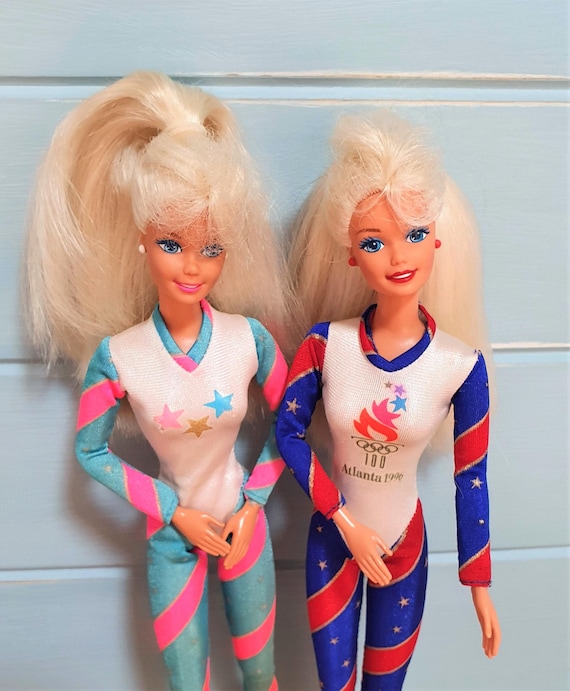 1995 Mattel - Olympic Gymnast Barbie - Atlanta Olympics
