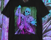 Jason Voorhees, Friday the 13th T-shirt - Etsy