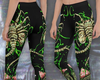 Facehugger Aliens Leggings