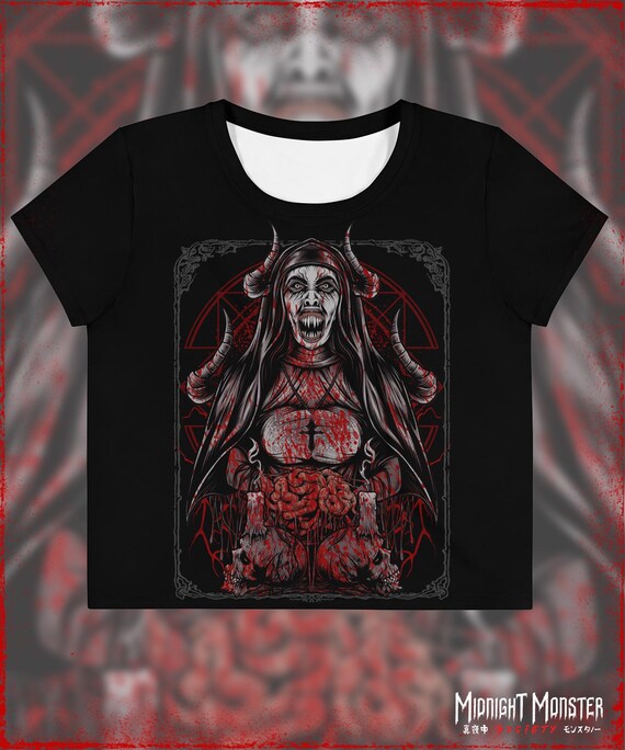 The Nun Crop Top - Etsy UK