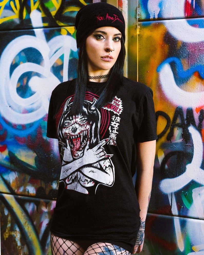 Hot as the Devil T-shirt - Etsy
