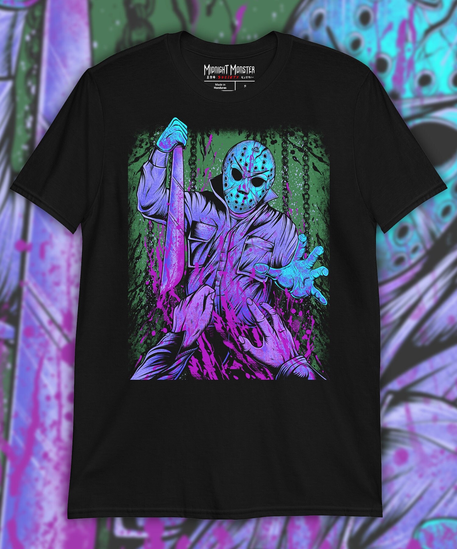 Jason Voorhees, Friday the 13th T-shirt - Etsy