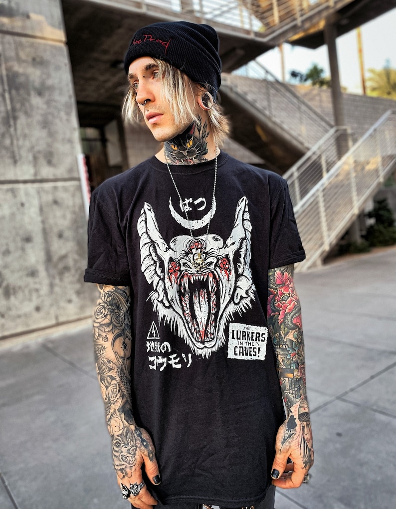 The Lurkers in the Caves, Bat T-shirt 