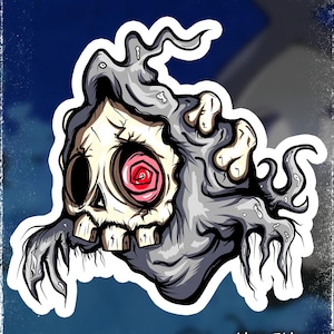 Duskull sterben geschnitten Vinyl Aufkleber