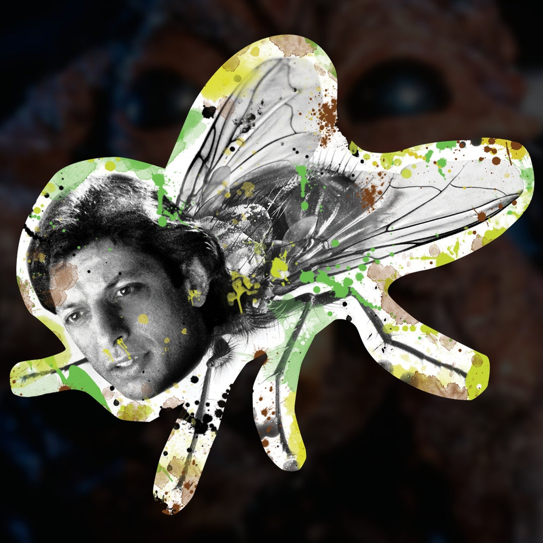 The Fly Jeff Goldblum Brundlefly Die Cut Sticker - Etsy